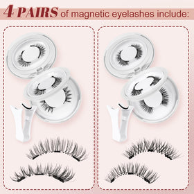 Higu Clace no-glue design lashes ideal for sensitive eyes.