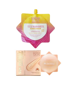 Hikari Skin Essentials sunscreen gel-cream texture for smooth daily protection.
