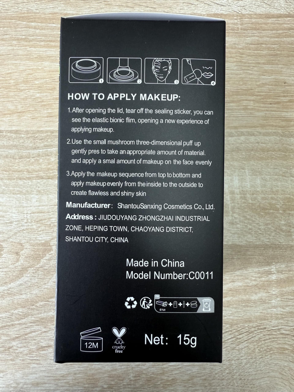 Hilareco long-lasting makeup base finish ideal for daily wear.