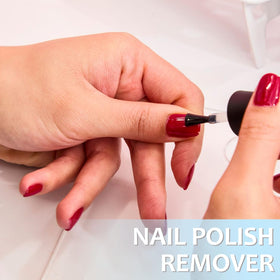 HiLemon gel melting action demonstrates fast polish breakdown.