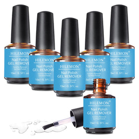 HiLemon Quick Gel Remover bottle for fast at-home nail polish removal.