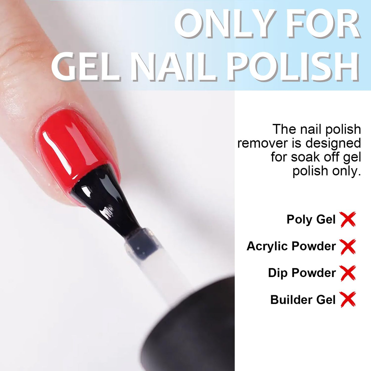 HiLemon remover application step demonstrates quick action.