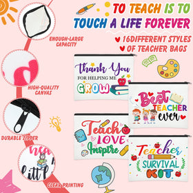Hillban 32-piece gift set with varied patterns for teachers.