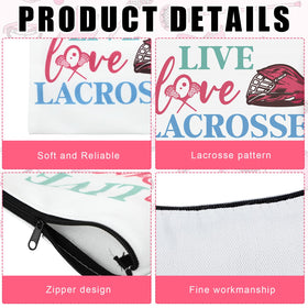 Hillban canvas makeup bag with durable material built for travel.