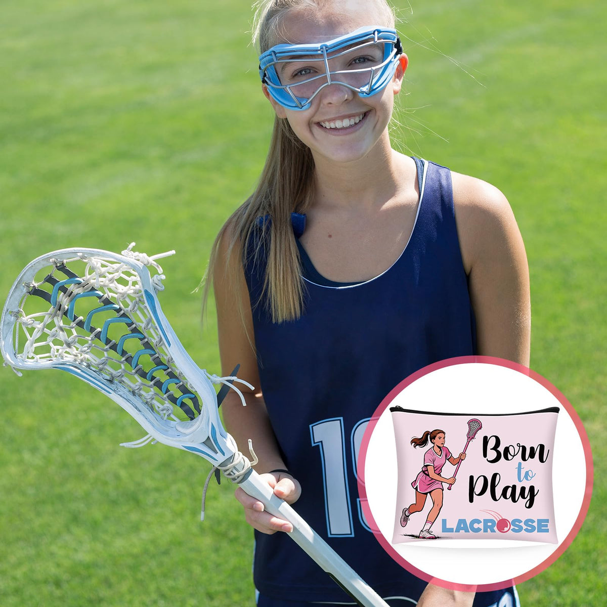 Hillban lacrosse gift bag idea perfect for teammates and fans.