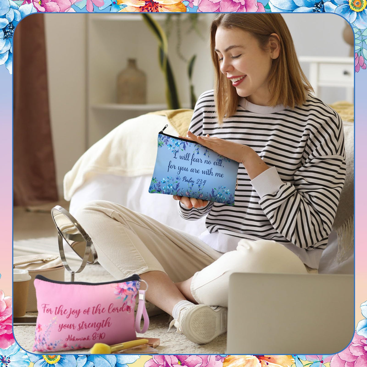 Hillban soft silicone quotes keychains offering flexible motivational accents