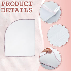 Hillban wig bag dimensions 8x8x1.2 inches for wigs