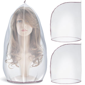Hillban wig storage bag for dust protection during travel
