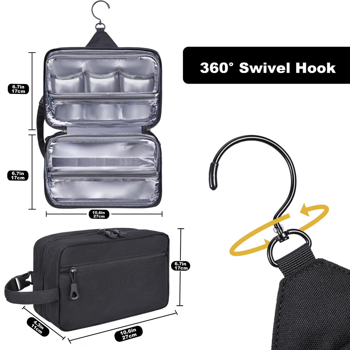 HILOMON expandable capacity ready for 3–7 day trips.