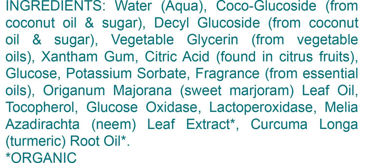 Himalaya Botanique Neem & Turmeric face wash ingredients highlight purifying properties.