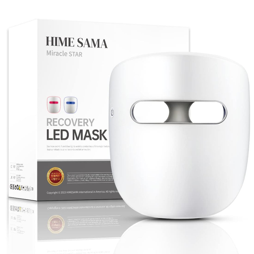 HIME SAMA LED Face Mask front view for at-home skincare routine