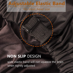Himoswis waterproof outer fabric shields hair during shower time.