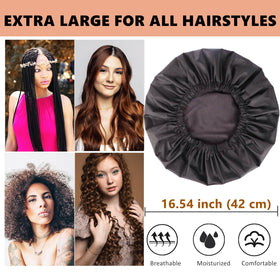 Himoswis extra-large design fits braids, curls, and dreadlocks comfortably.