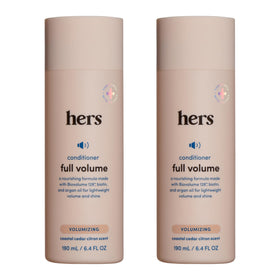 Hims & Hers Full Volume Conditioner bottle front for lightweight volume