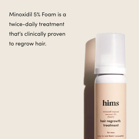 hims Thick Fix set packaging emphasizes vegan, cruelty-free formula and color-treated hair safety.