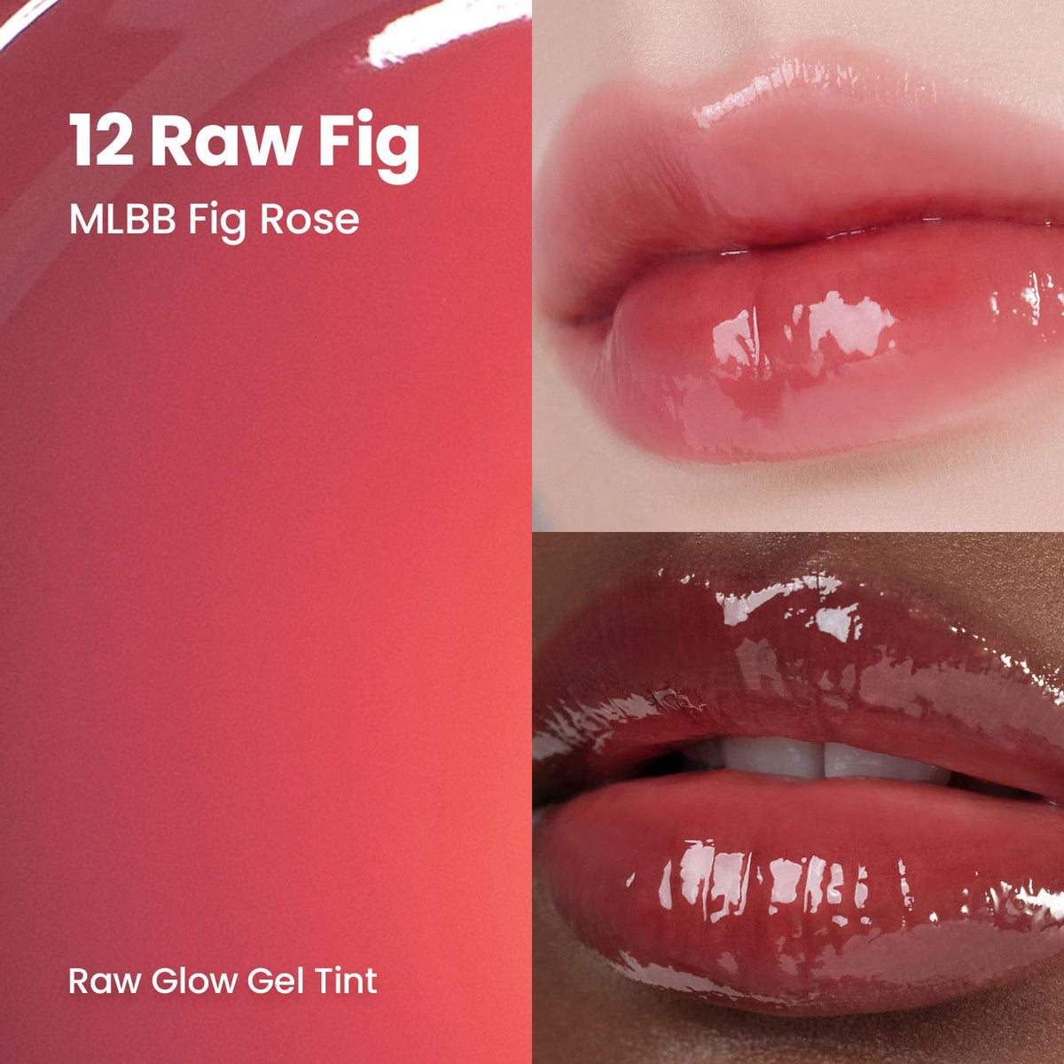 HINCE lip tint delivers glossy, non-sticky finish with hydration on lips