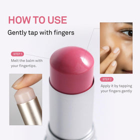 HINCE True Dimension Radiance Balm multi-use stick for cheeks eyes lips glow