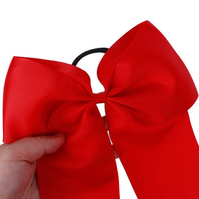 Hipcheer multicolor bows with ribbon tails for bold on-field style.