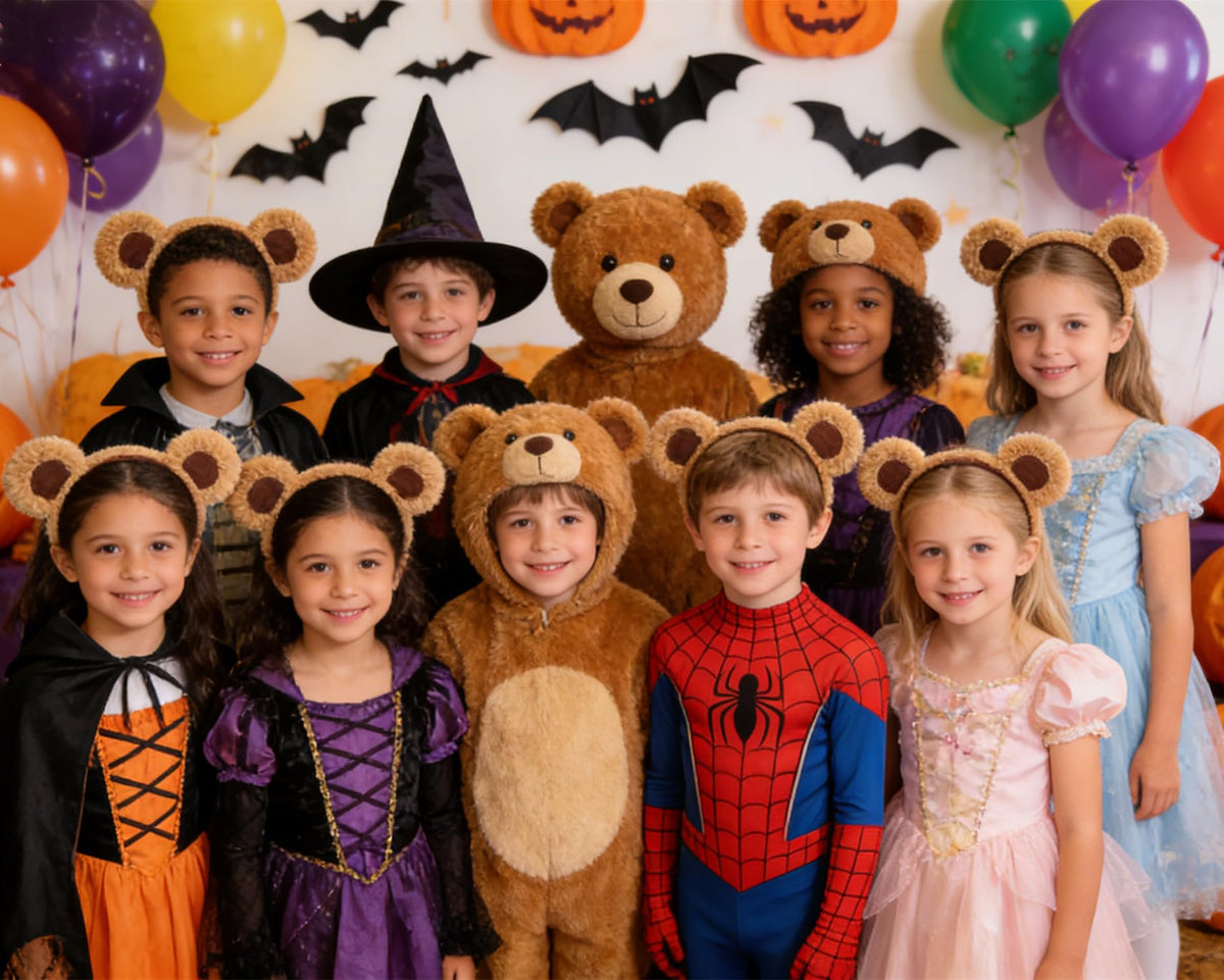 HIPIHOM photography prop bear ears headband enhances playful shots
