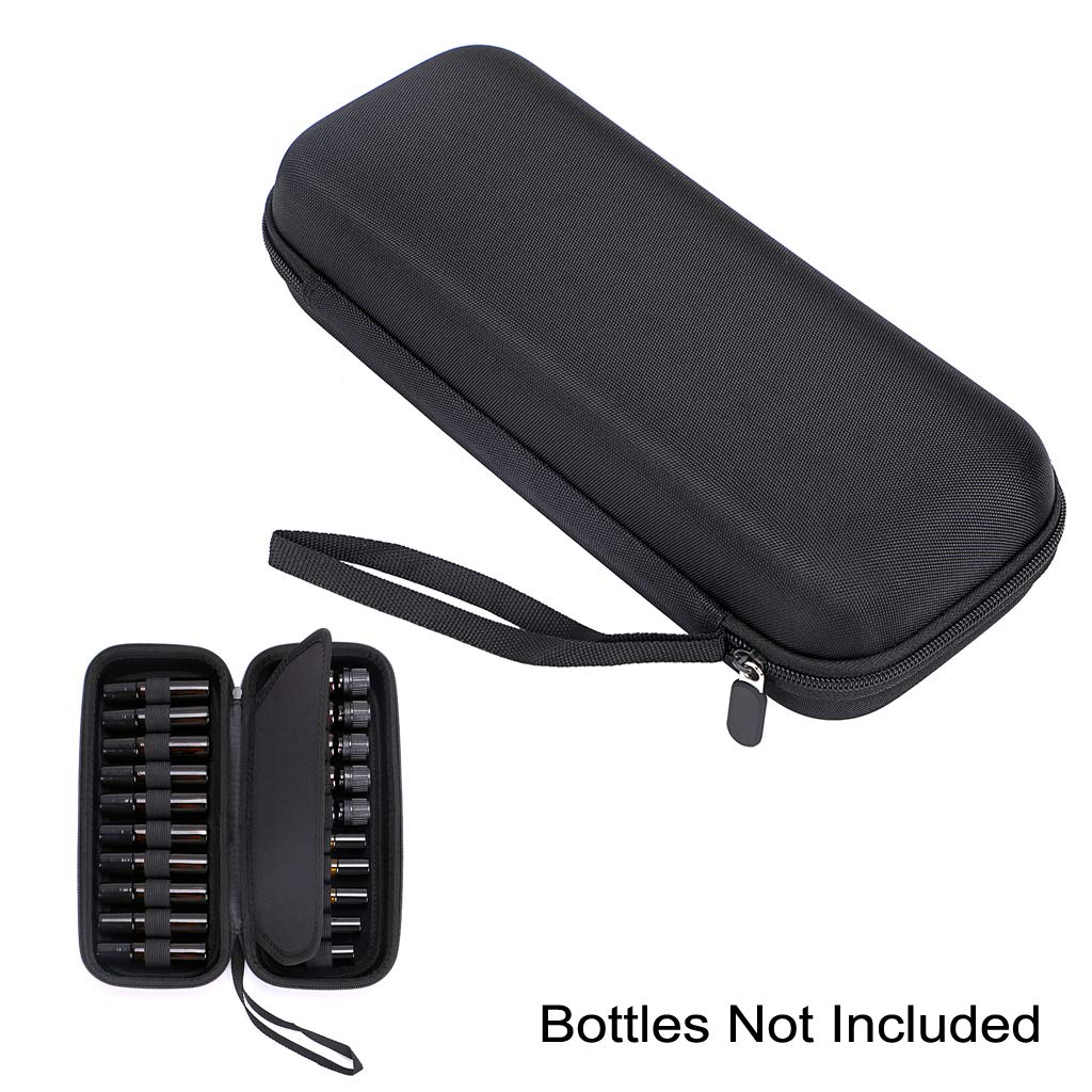 Hipiwe EVA case interior shows foam divider protecting bottles during transit