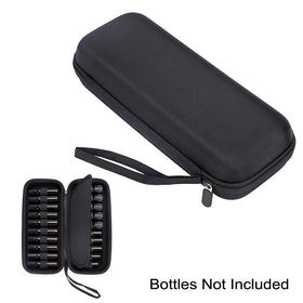 Hipiwe EVA case interior shows foam divider protecting bottles during transit