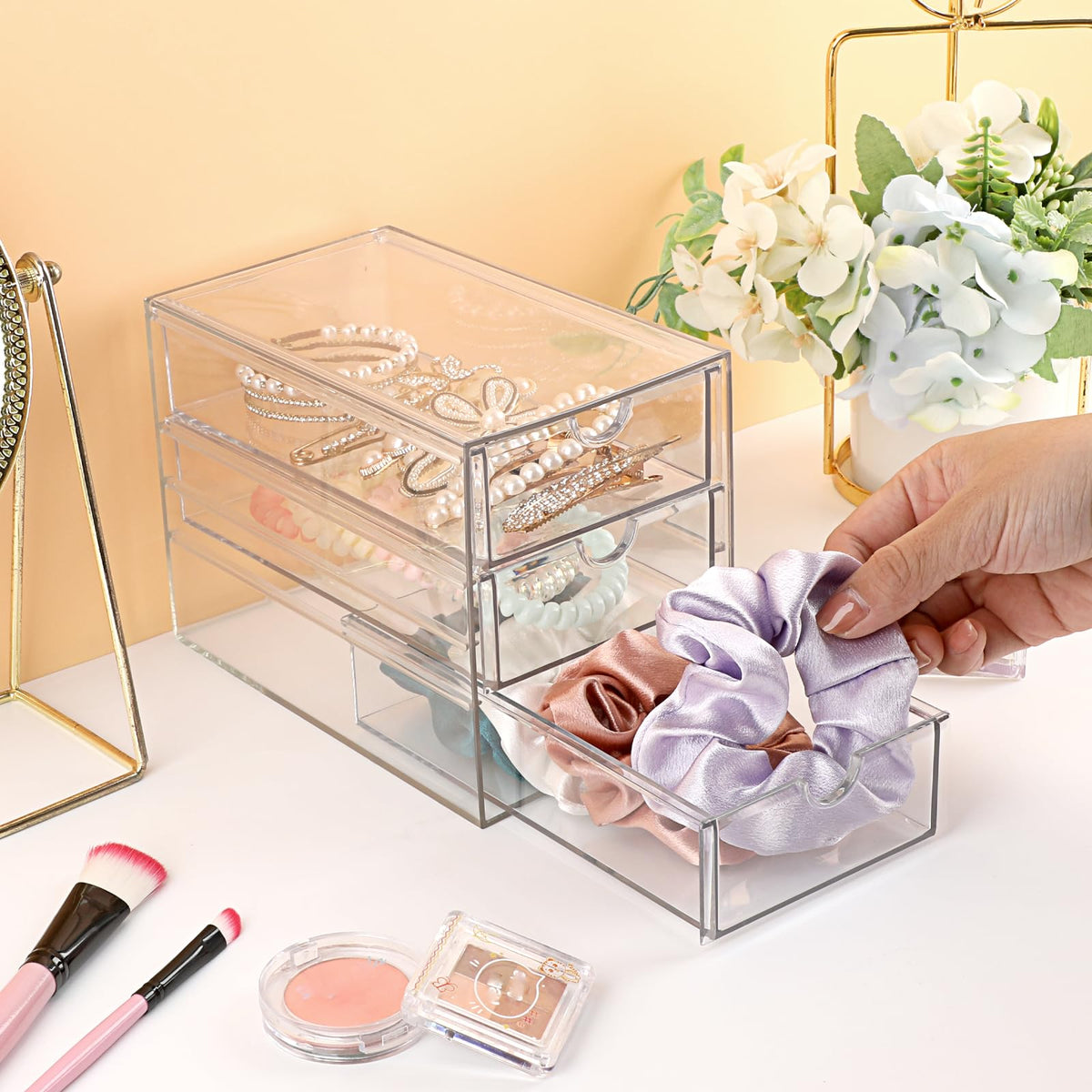 Hipiwe stationery storage drawer designed for pens, clips, and small office supplies.