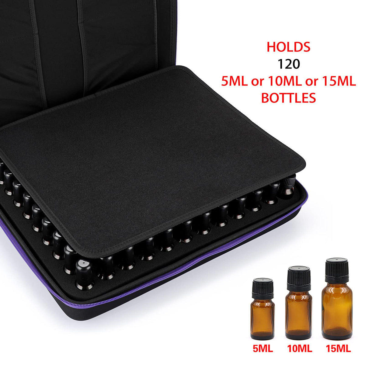 Sturdy travel handle on Hipiwe case for easy on-the-go transport