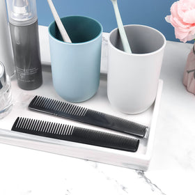 Hipruict double-tooth combs for versatile detangling on the go