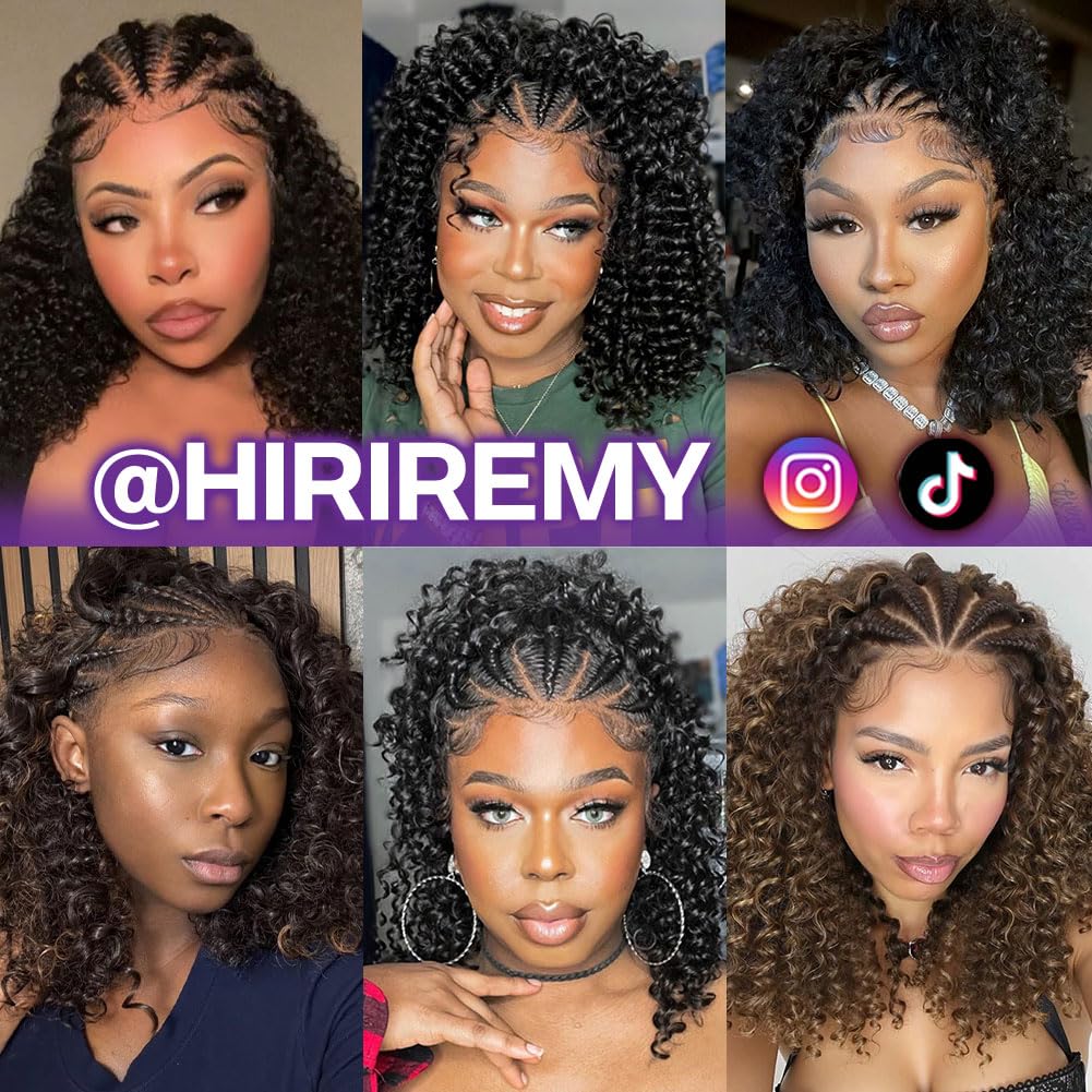 HIRIREMY glueless wear-and-go style for quick styling
