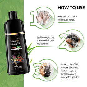 HIS&HERCHOICE ammonia-free and paraben-free color shampoo design