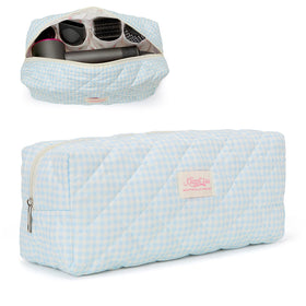 HiTotes hair tools travel bag front view showing roomy compartments for organization