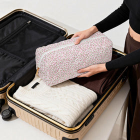 HiTotes foldable travel case easily fits into luggage for light packing.
