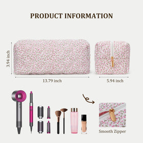 HiTotes bag's soft padding protects delicate hair tools during transit.