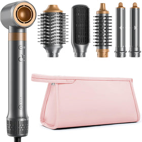 HITTIONA hot air styler packaging shows premium design for easy at-home styling