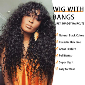 HiTuMyPi bangs removable design for quick hair change and variety.