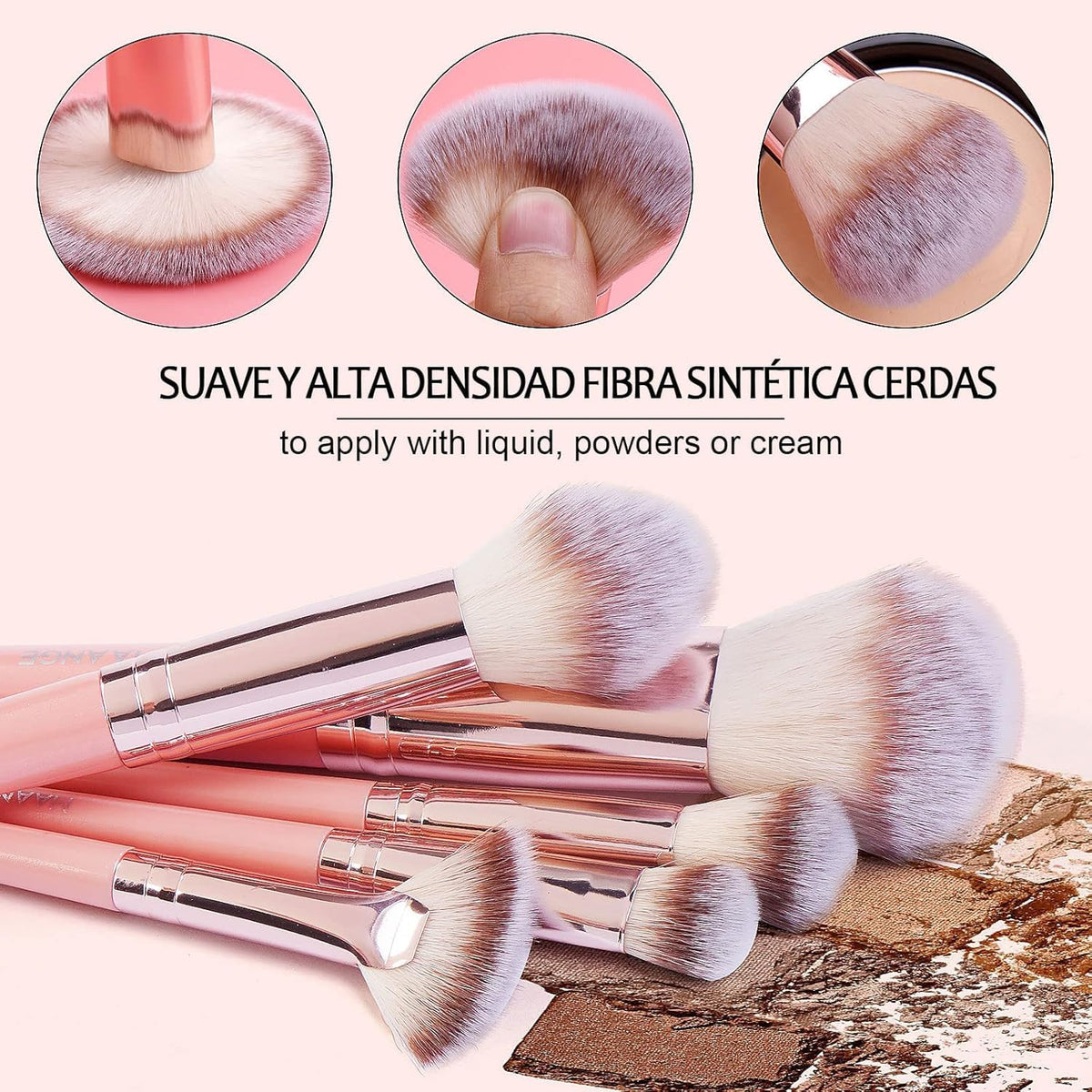HIUZAR eye shadow brush for precise eye makeup