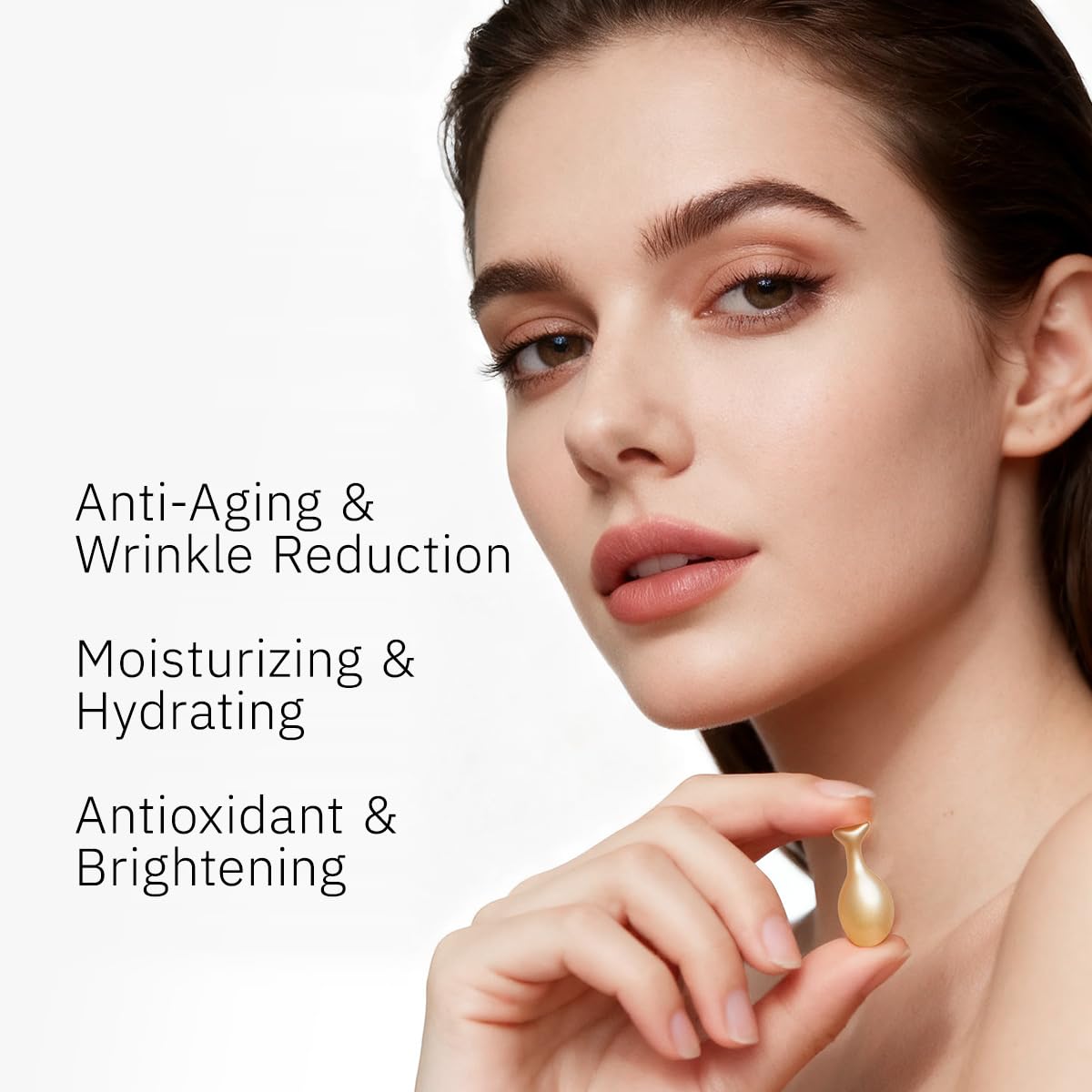 HKH capsules shown as single-use pods ensure freshness and stability for on-the-go skincare