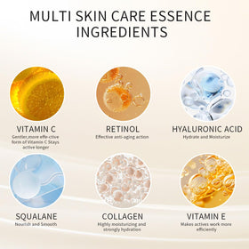 HKH Ingredients list featuring Vitamin C and Vitamin E