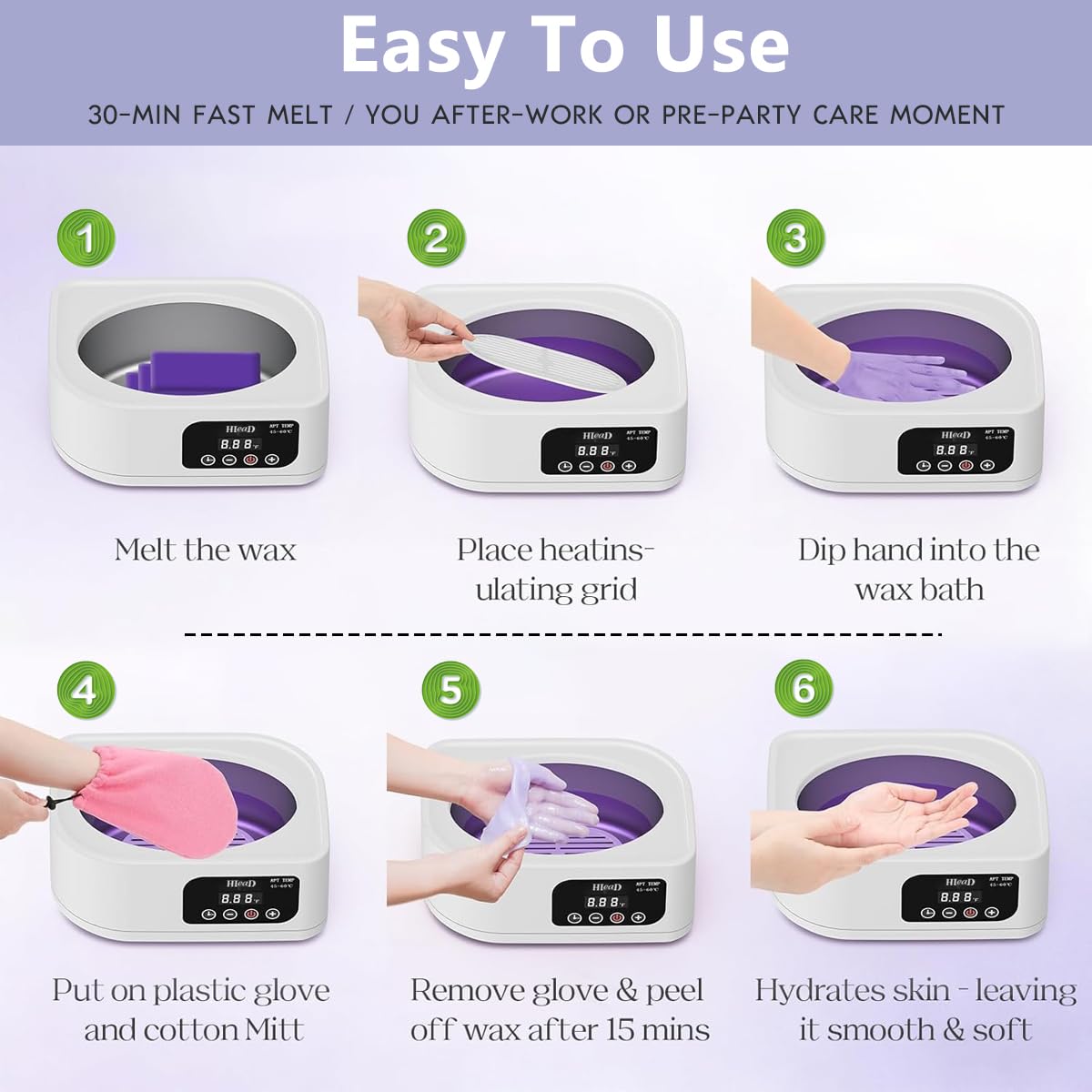HLead keep-warm function supports multi-person use.