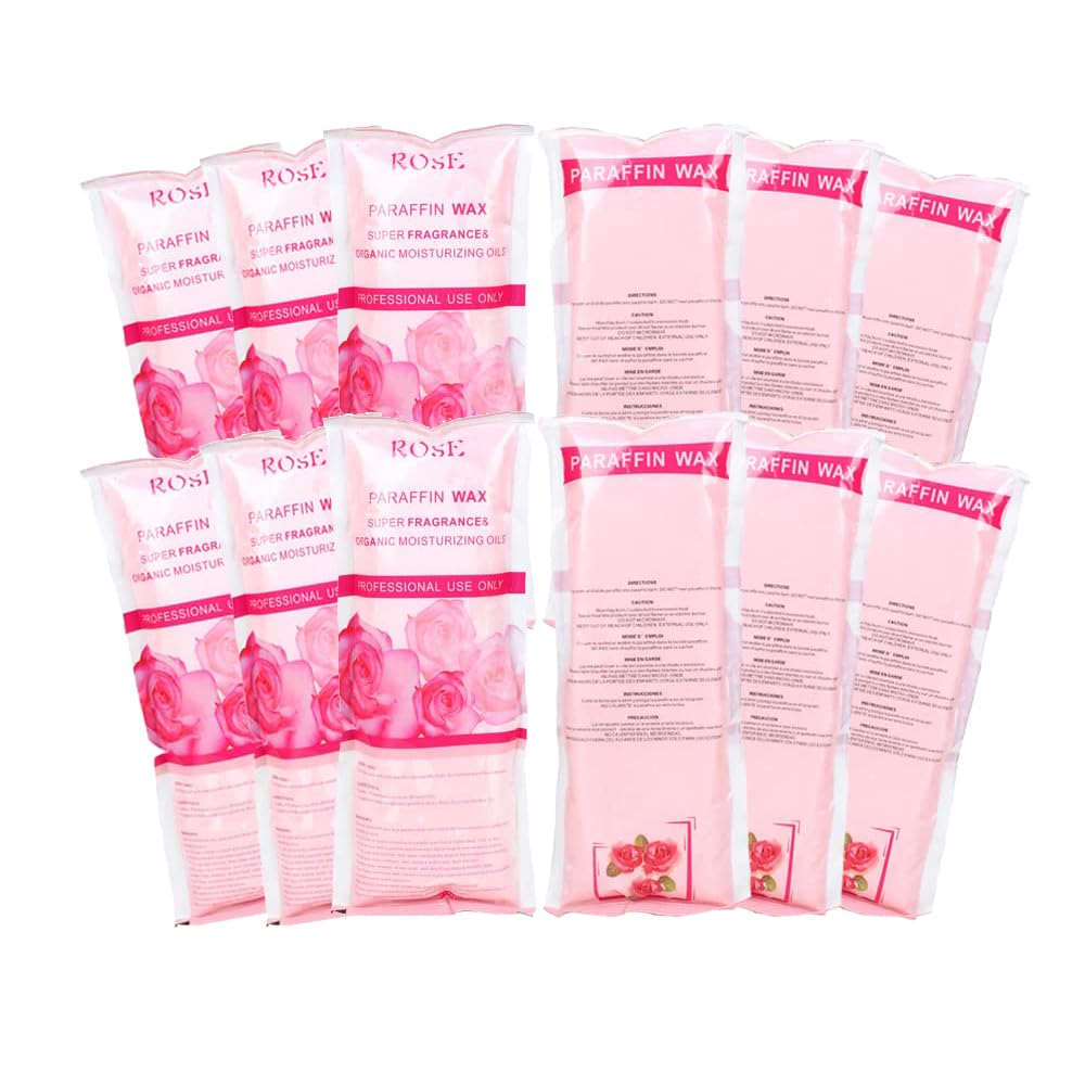 HLead rose paraffin wax beads for bath, hydrating skin and easing tired hands and feet.