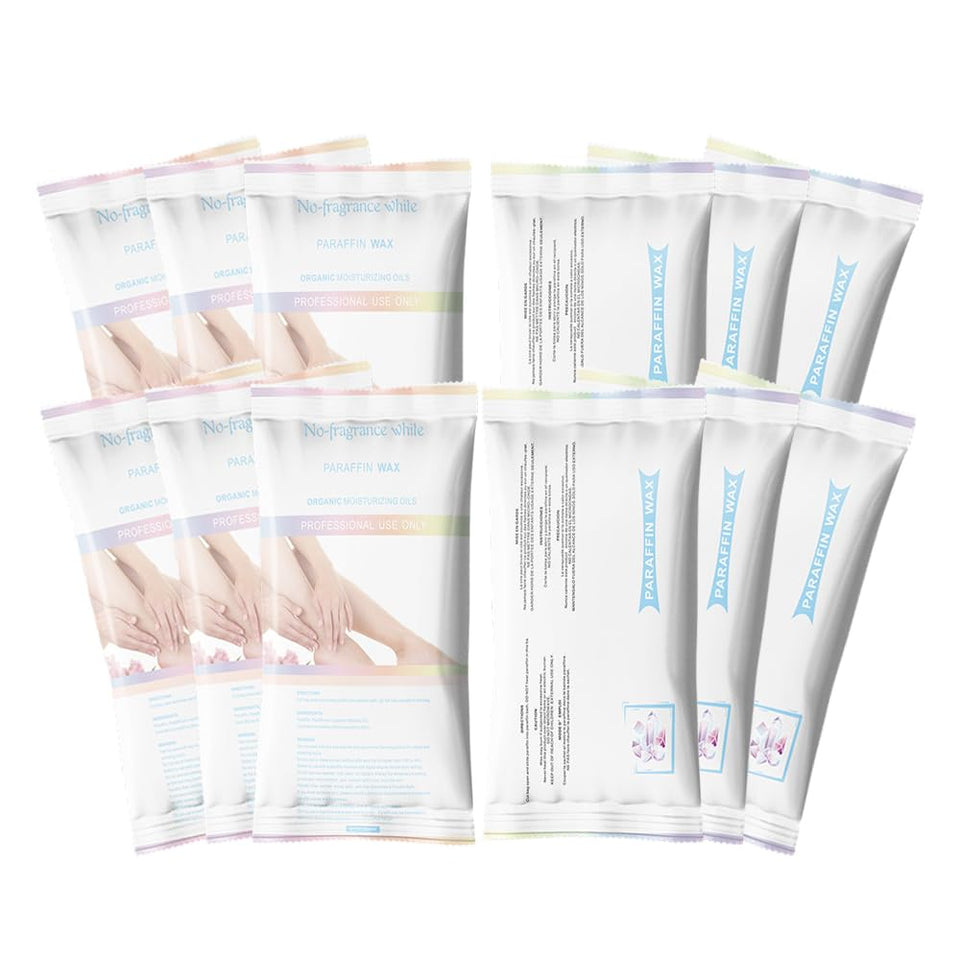 HLead paraffin wax refills 12-pack beads for hydrating hands and soothing tired muscles.