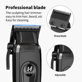 Hnice 11500rpm motor and DLC blade enable fast, smooth trims.