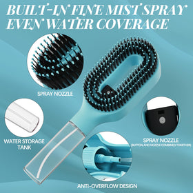 HNMTWQ Curl Refresh detangling brush for curly, thick, and kids' hair