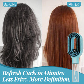 HNMTWQ Travel-friendly brush with leak-proof design for on-the-go styling