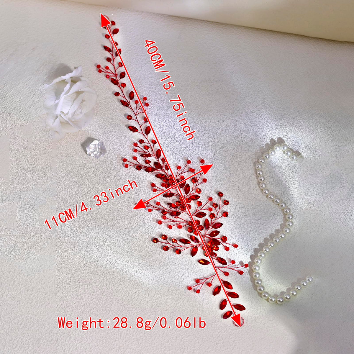 HNYYX Headband packaging with ribbon included for secure, easy wear.