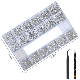 HNUIX rhinestone pen and tweezer simplify placement for steady, professional-looking results