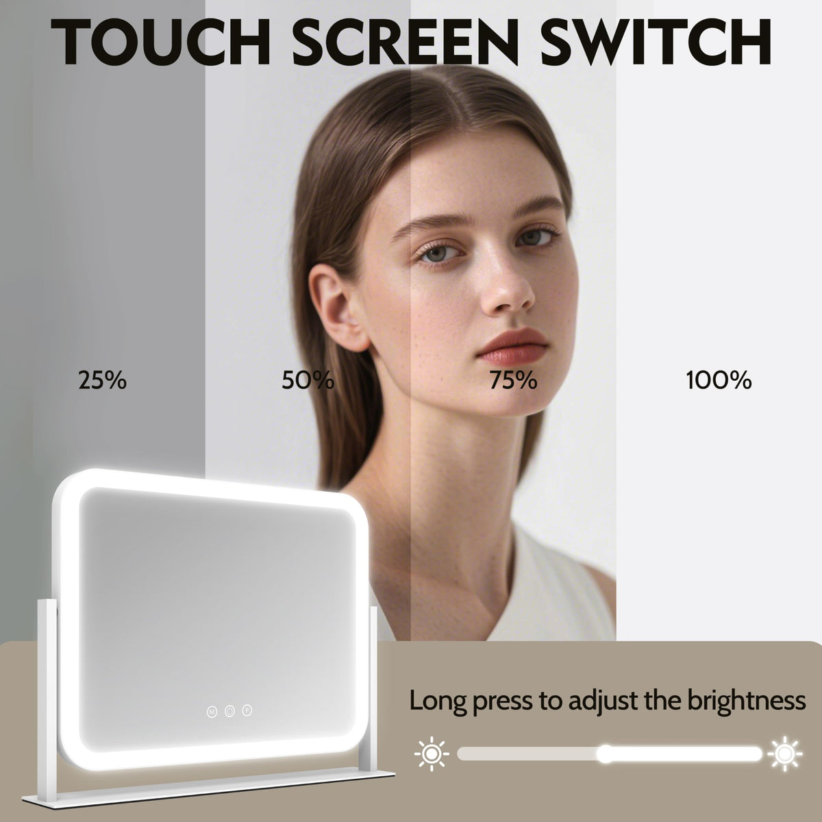 HNV 3-color LED lighting adapts to mood and task.