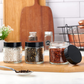 Hoa Kinh reusable glass jars support eco-friendly storage for cosmetics and crafts.