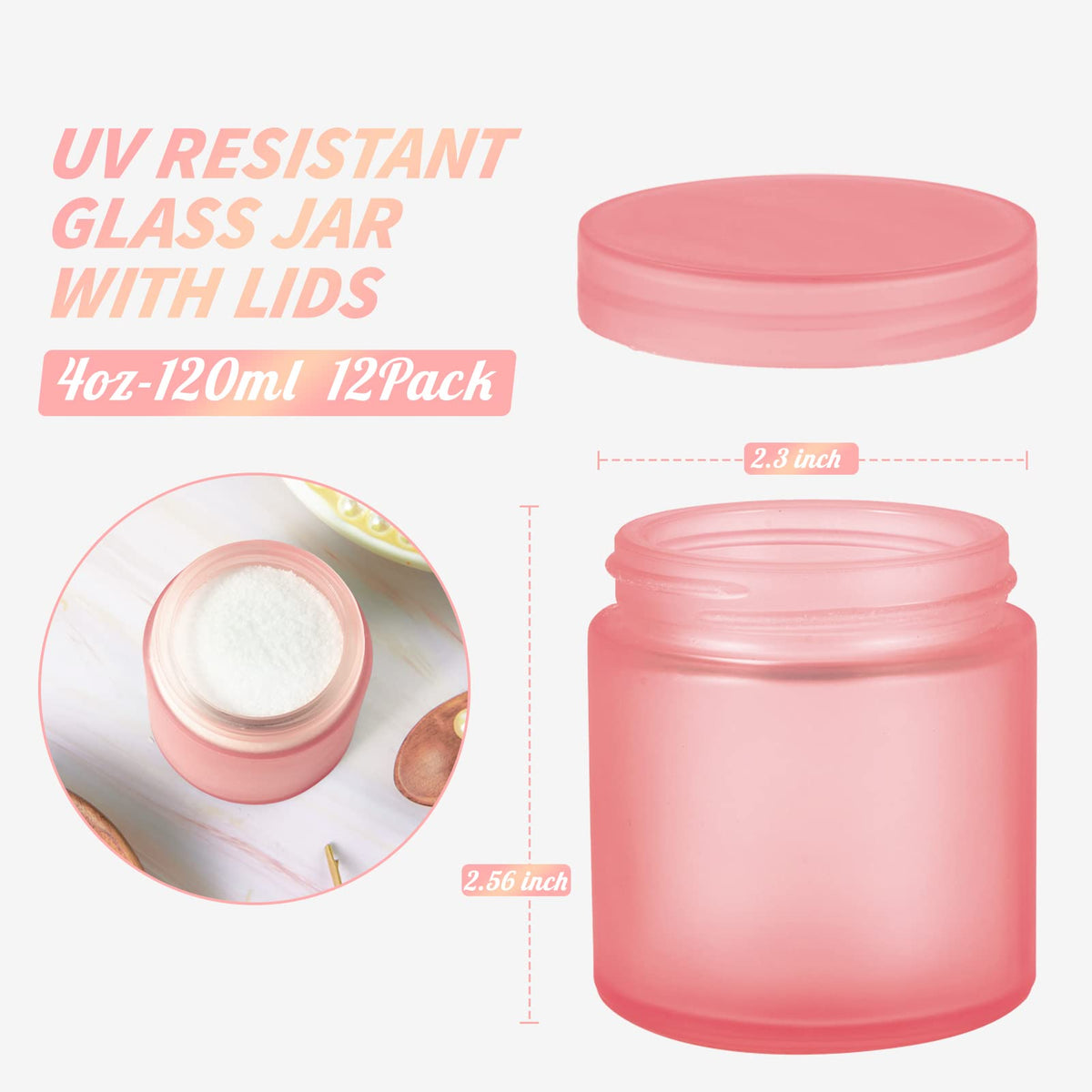 Hoa Kinh travel-friendly 4oz jars ideal for on-the-go skincare samples.