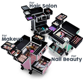 Hododou slide rail trays keep brushes and palettes neatly arranged during travel.